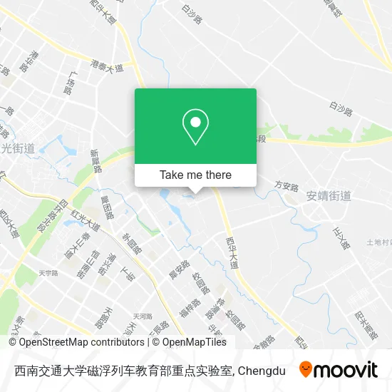 西南交通大学磁浮列车教育部重点实验室 map