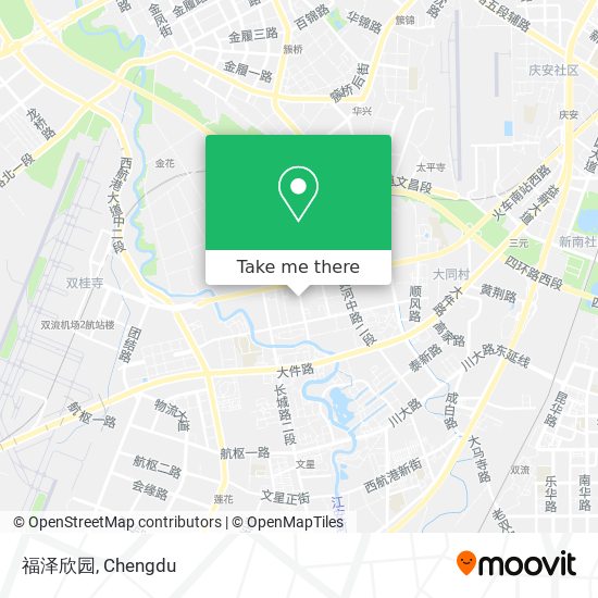 福泽欣园 map