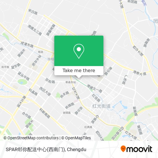 SPAR邻你配送中心(西南门) map