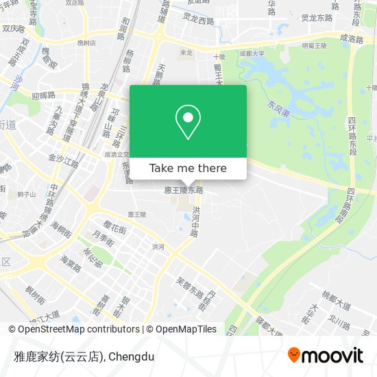 雅鹿家纺(云云店) map