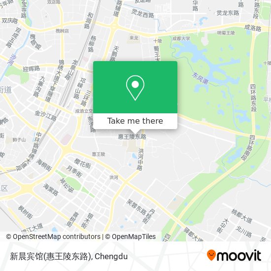 新晨宾馆(惠王陵东路) map