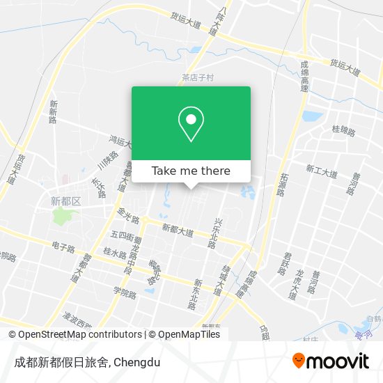 成都新都假日旅舍 map