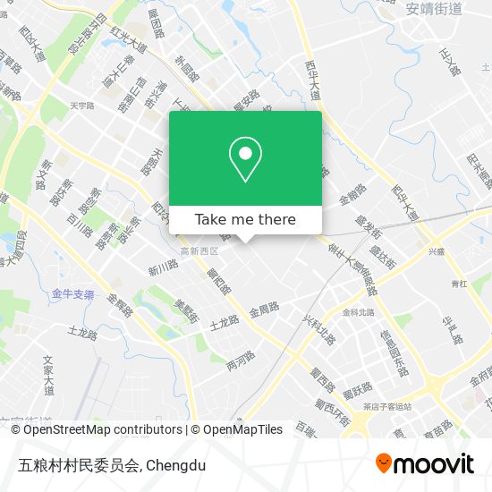 五粮村村民委员会 map
