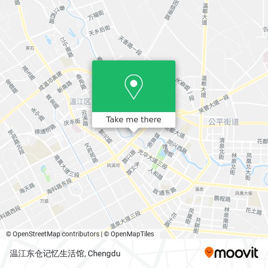 温江东仓记忆生活馆 map