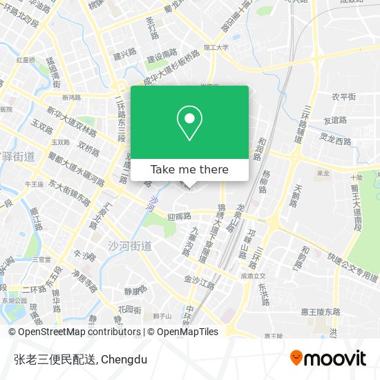 张老三便民配送 map
