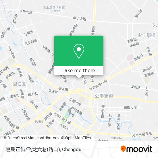 惠民正街/飞龙六巷(路口) map