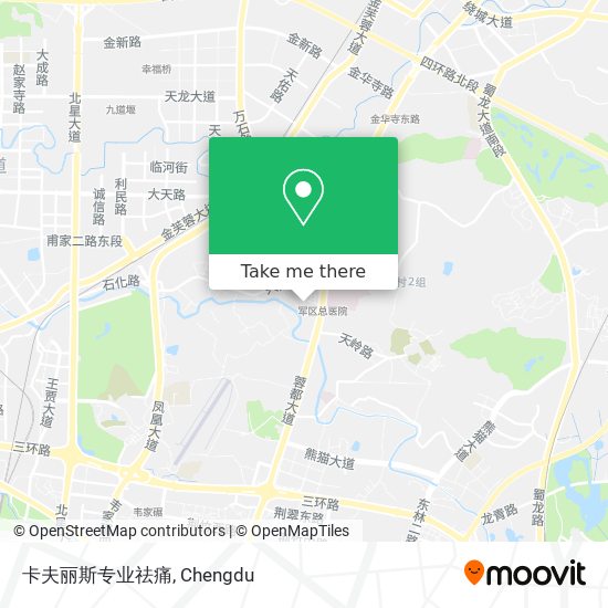 卡夫丽斯专业祛痛 map