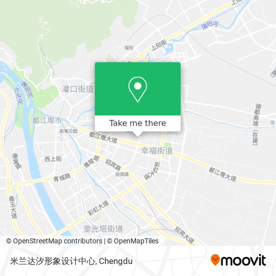 米兰达汐形象设计中心 map