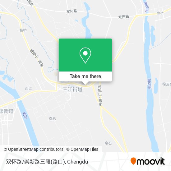 双怀路/崇新路三段(路口) map