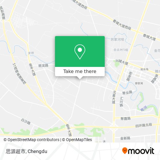 思源超市 map