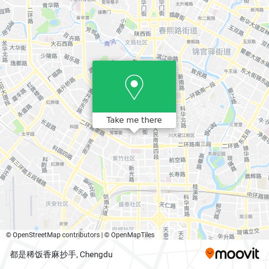 都是稀饭香麻抄手 map