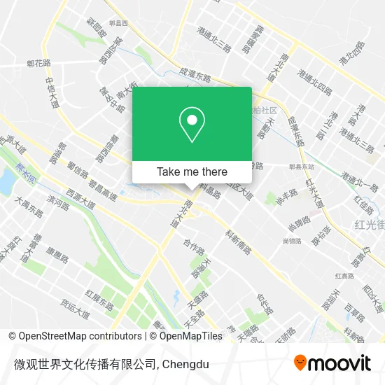 微观世界文化传播有限公司 map