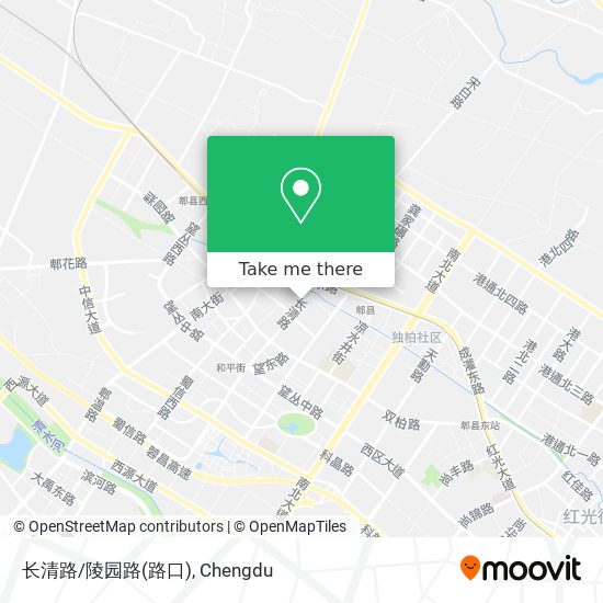 长清路/陵园路(路口) map