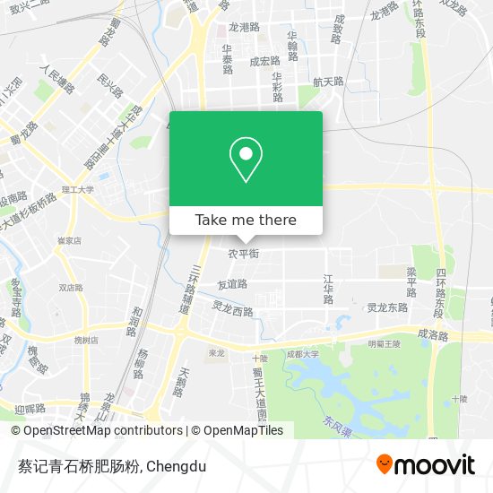 蔡记青石桥肥肠粉 map
