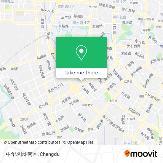 中华名园-南区 map
