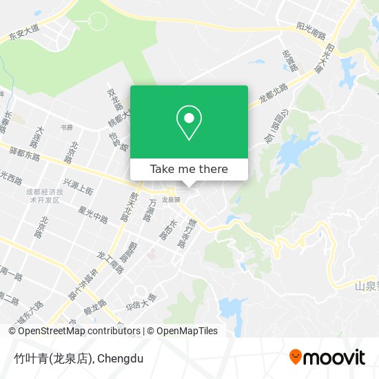 竹叶青(龙泉店) map