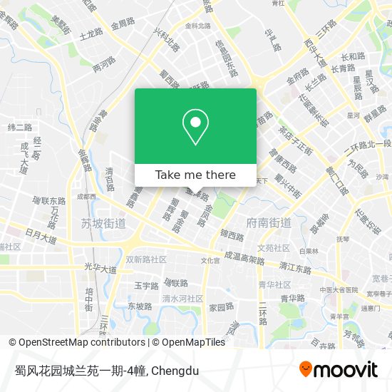 蜀风花园城兰苑一期-4幢 map