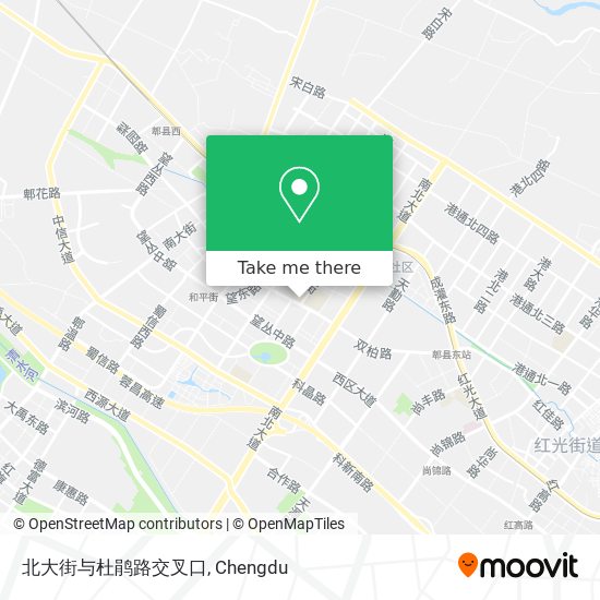 北大街与杜鹃路交叉口 map