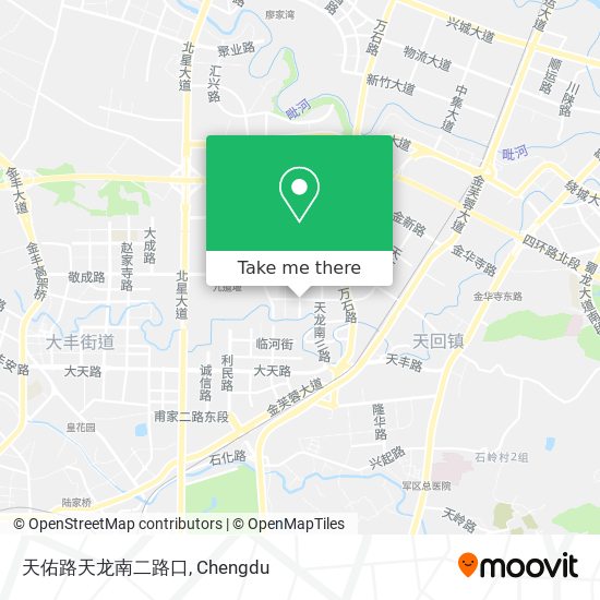 天佑路天龙南二路口 map