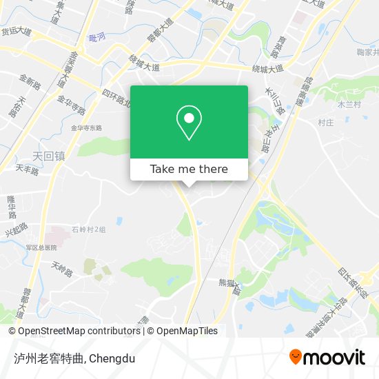 泸州老窖特曲 map