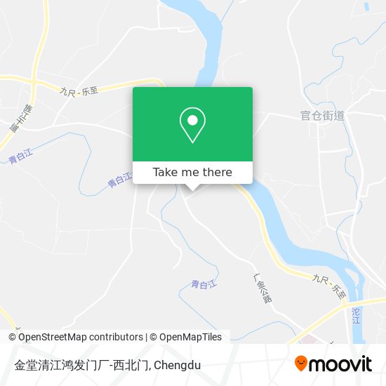 金堂清江鸿发门厂-西北门 map