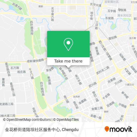金花桥街道陆坝社区服务中心 map