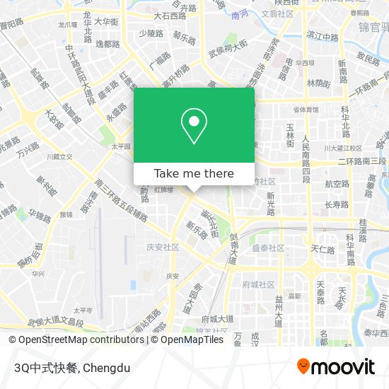 3Q中式快餐 map