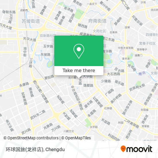 环球国旅(龙祥店) map