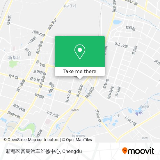 新都区富民汽车维修中心 map
