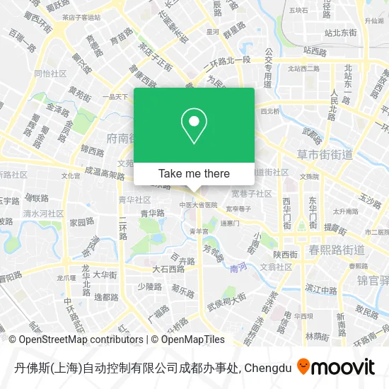 丹佛斯(上海)自动控制有限公司成都办事处 map