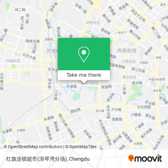 红旗连锁超市(浪琴湾分场) map