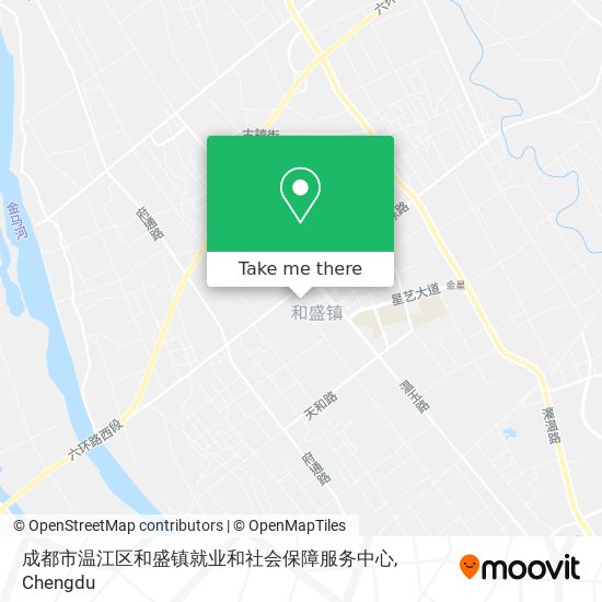 成都市温江区和盛镇就业和社会保障服务中心 map