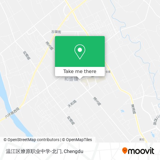 温江区燎原职业中学-北门 map