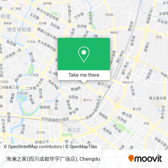 海澜之家(四川成都华宇广场店) map