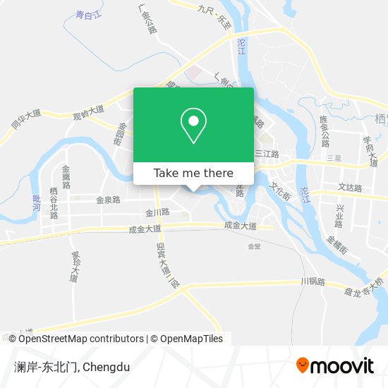 澜岸-东北门 map