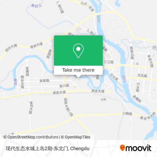 现代生态水城上岛2期-东北门 map