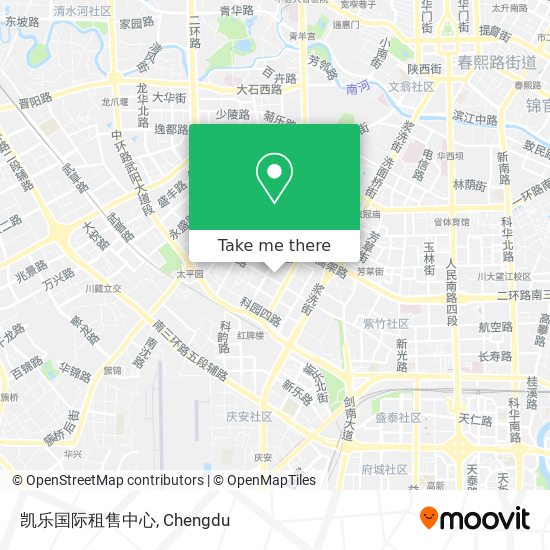 凯乐国际租售中心 map