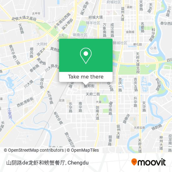 山阴路de龙虾和螃蟹餐厅 map