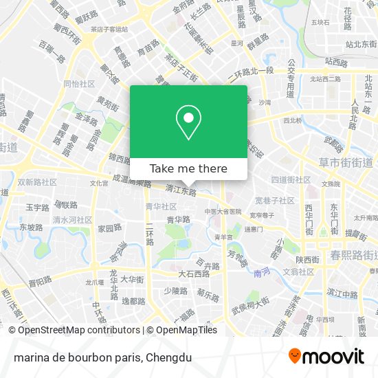 marina de bourbon paris map