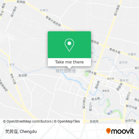 梵茜蔻 map