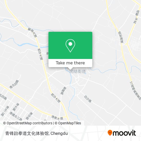 青锋跆拳道文化体验馆 map