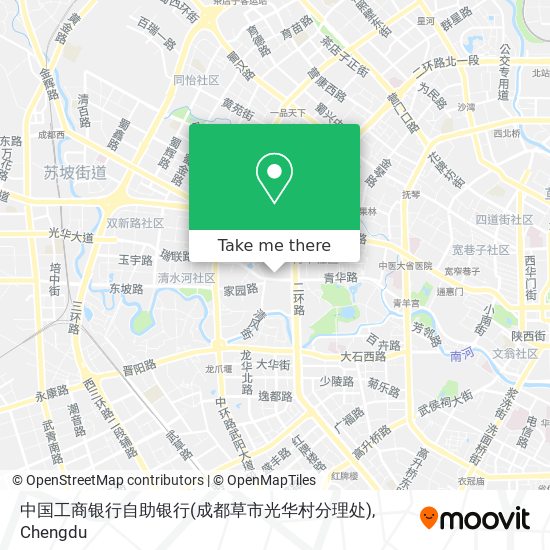 中国工商银行自助银行(成都草市光华村分理处) map