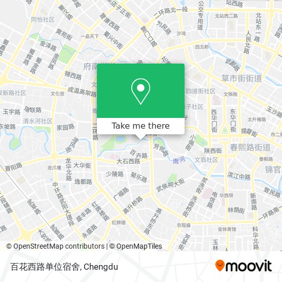 百花西路单位宿舍 map