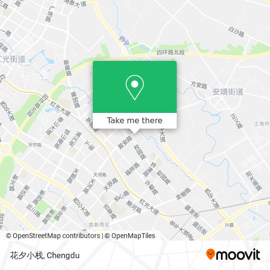花夕小栈 map
