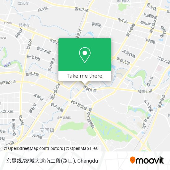 京昆线/绕城大道南二段(路口) map