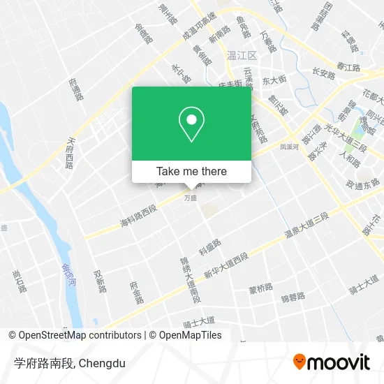 学府路南段 map