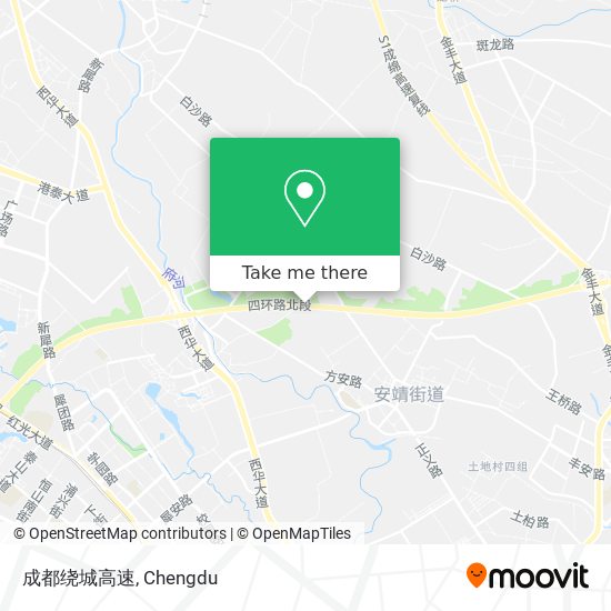 成都绕城高速 map