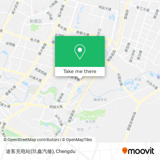 途客充电站(玖鑫汽修) map