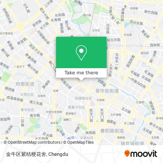 金牛区紫桔梗花舍 map