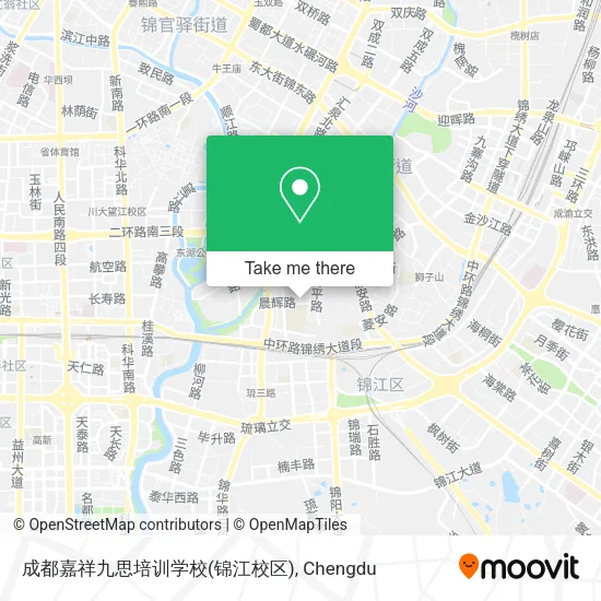 成都嘉祥九思培训学校(锦江校区) map